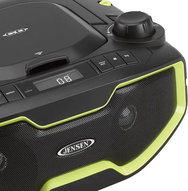 Alt view image 4 of 5 - Jensen Home CD Player Black (CD-575)