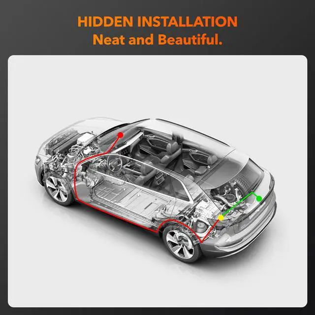 Alt view image 4 of 5 - WOLFBOX i17 AHD Rear Camera,Original Rear Camera for Dash Cam1080P Advanced Vision Sensor