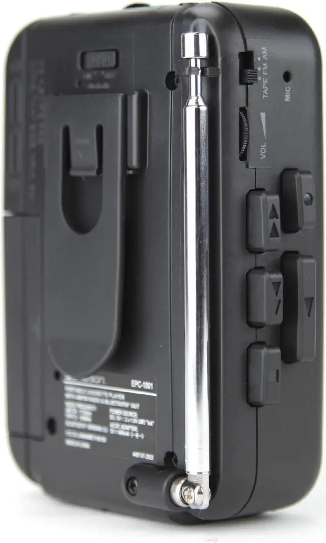 Alt view image 4 of 5 - Emerson EPC-1001 Portable Cassette Player with Bluetooth(r) Out