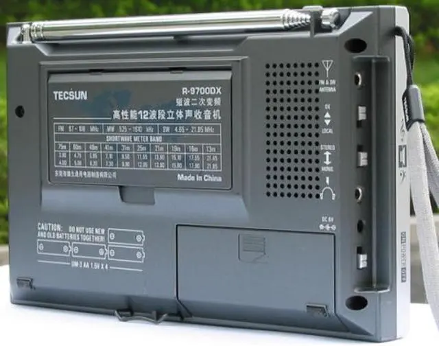 Alt view image 4 of 5 - TECSUN R9700DX 12-Band Dual Conversion AM/FM Shortwave Radio