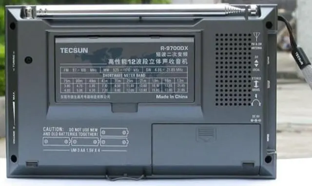 Alt view image 3 of 5 - TECSUN R9700DX 12-Band Dual Conversion AM/FM Shortwave Radio