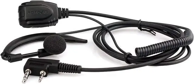 Alt view image 4 of 5 - Retevis Length Adjustable Walkie Talkie Earpiece with Mic, G Type, for RT22 RT68 RT21 H-777 RT22S, Compatible with Pxton Baofeng BF-888S BF-T26 Kenwood Walkie Talkie,Two Way Radio Earpiece(10 Pack)