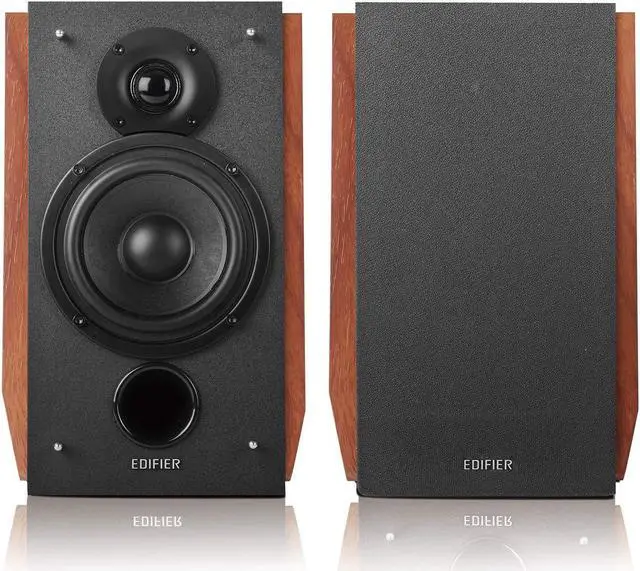 Alt view image 2 of 5 - Edifier R1700BTs Active Bluetooth Bookshelf Speakers - 2.0 Wireless Near Field Studio Monitor Speaker - 66w RMS with Subwoofer Line Out