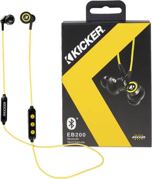 Main image of Kicker EB200 Bluetooth® Earbuds - 46EB200BTB