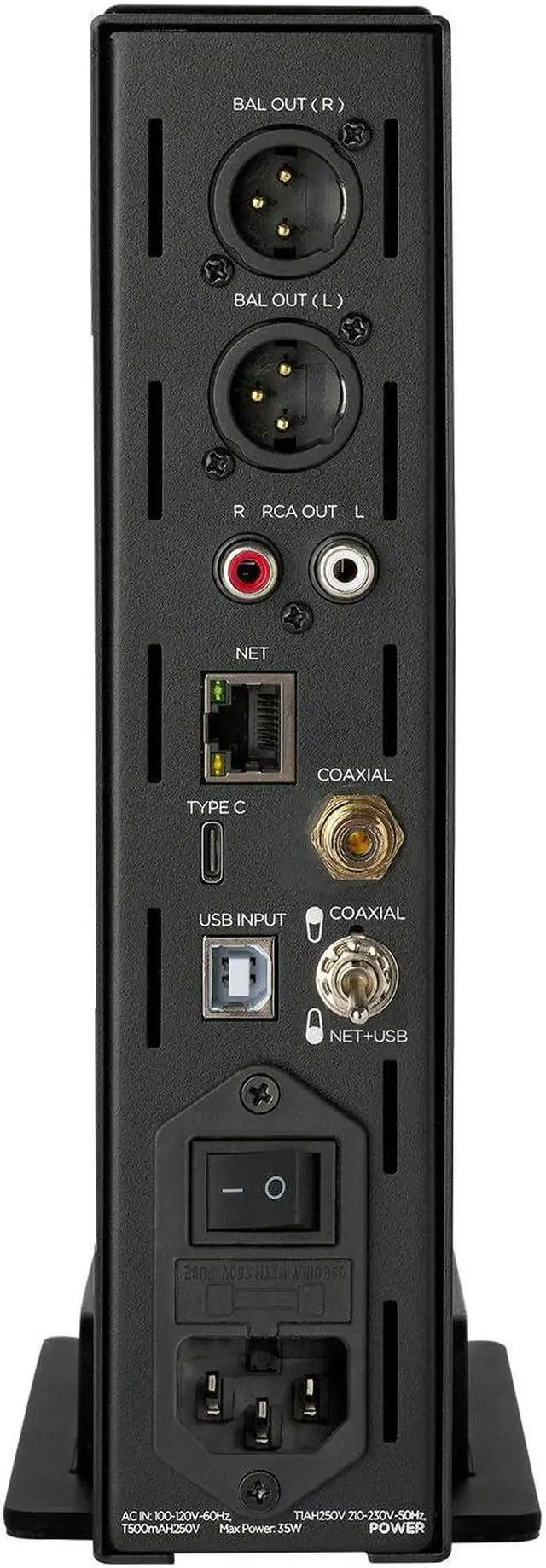 Alt view image 4 of 5 - HIFIMAN EF499 Desktop Balanced Headphone DAC& Amplifier with R2R Architecture, XLR/RCA/6.35mm Output for Home Audio DAC, with Support for Streaming Media