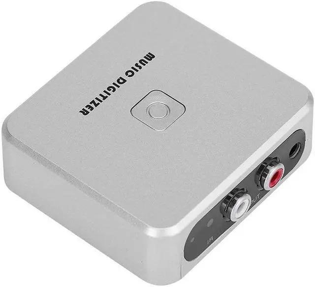 Alt view image 2 of 5 - Audio Capture Recorder, Audio Capture Box 128Kbps Music Digitizer CD Recorder with 3.5mm & Line Input Supports Secure Digital Memory Card & USB Flash Drive