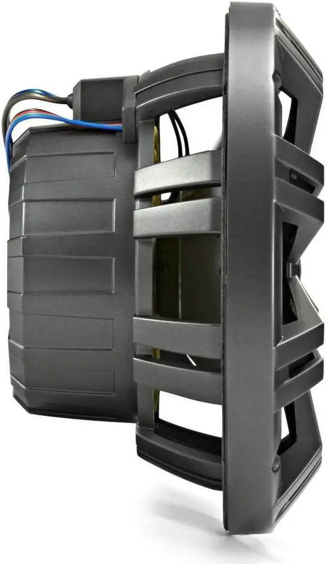 Alt view image 5 of 5 - Kicker 8" BlackCharcoal Wake Tower LED Marine Speakers 1-Pair