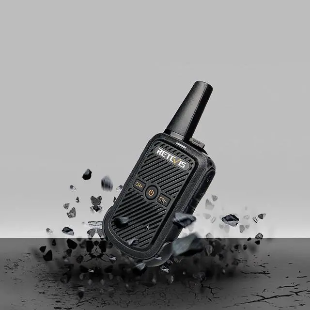 Alt view image 5 of 5 - Retevis RT15 Walkie Talkies Long Range,Mini Walkie Talkie,USB Fast Charging,Rechargeable 2 Way Radios for Adults Business Education School Church Healthcare Car (10 Pack)