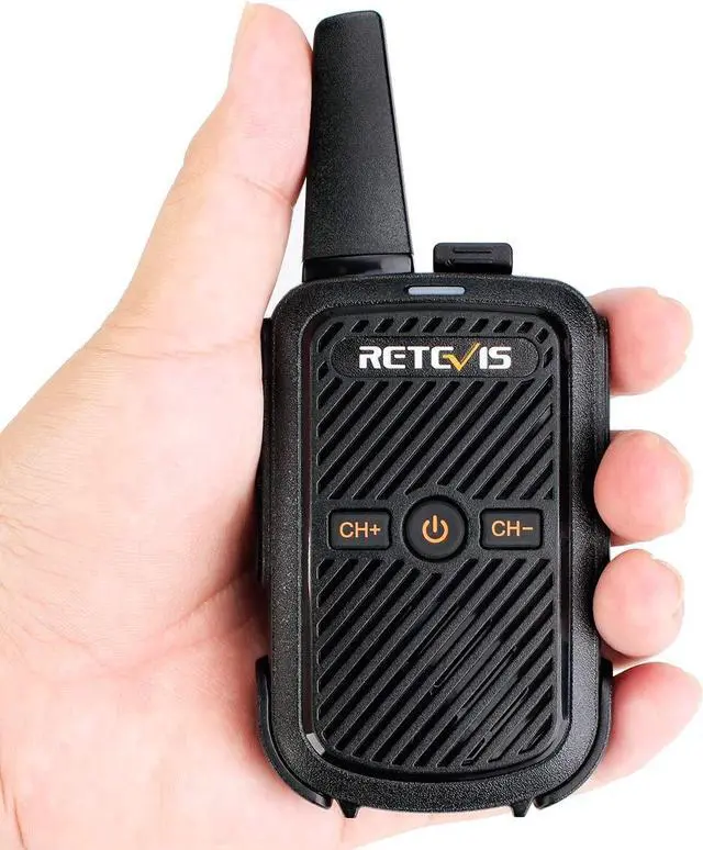 Alt view image 2 of 5 - Retevis RT15 Walkie Talkies Long Range,Mini Walkie Talkie,USB Fast Charging,Rechargeable 2 Way Radios for Adults Business Education School Church Healthcare Car (10 Pack)