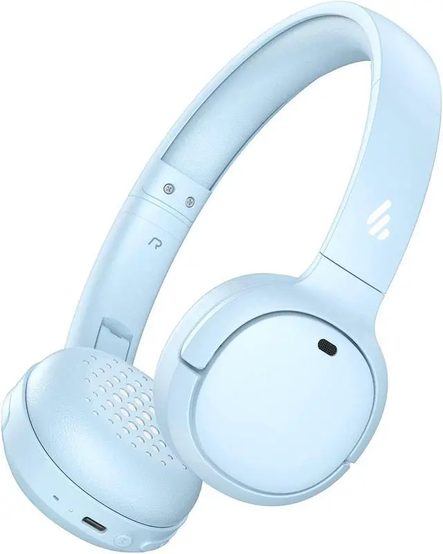 Main image of Edifier WH500 Wireless On-Ear Headphones  Bluetooth V5.2 Lightweight and Foldable Headset with 40-Hours Music Playtime  Personalize EQ -Fast Charging - Blue