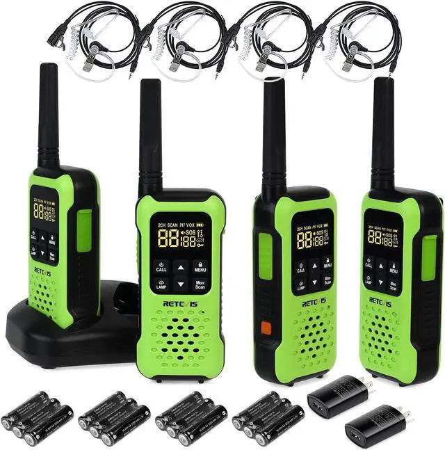 Main image of Retevis RT49P Waterproof Walkie Talkie, IP67 Portable FRS Two-Way Radios, Handheld Walkie Talkies Rechargeable Floatable, NOAA, Flashlight SOS, for Golf, Fishing, Hunting 4 Pcs