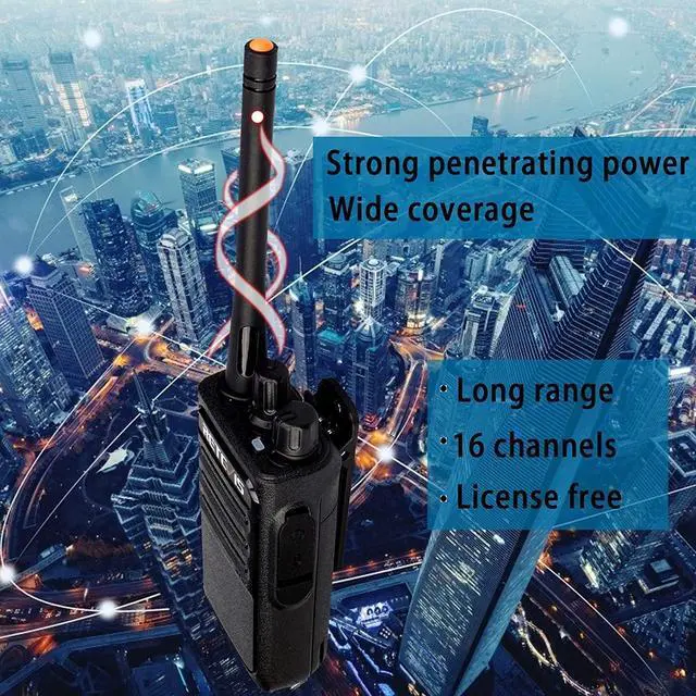 Alt view image 2 of 5 - Retevis RT17 Walkie Talkie, Two Way Radio with USB Charging Base, VOX Handsfree Walkie Talkie for Business Healthcare School Restaurant Retail Church(10 Pack)