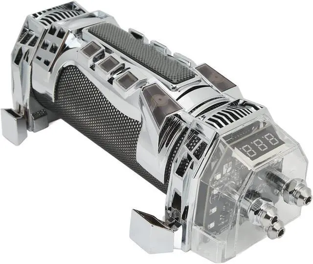 Main image of Qiilu 4.0 Capacitor, 12V Car Audio Energy Storage Reinforcement Capacitor with 3 Digit Voltage Display