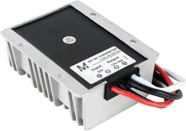 Alt view image 2 of 5 - Uxcell - a16080800ux0421 New Big-Size Voltage Converter Regulator DC/DC DC 24V to DC 12V 40A 480W Buck Transformer Waterproof