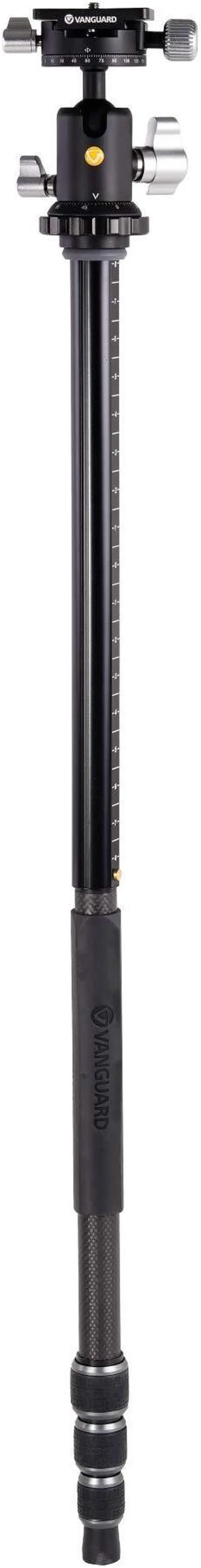 Alt view image 5 of 5 - Vanguard VEO3T+264CB Carbon Fiber Travel Tripod with Ball Head and Multi-Angle Center Column for Overhead Shots