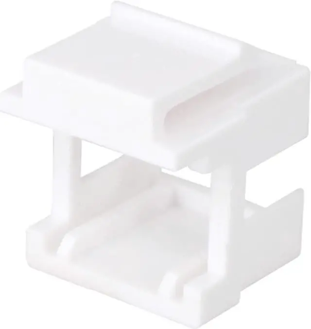 Alt view image 3 of 5 - 5er Link Technology Wall Plate LC/SC Fiber Optic Optical Keystone Jack Coupler Insert (Coupler not Included) (Pack of 48)