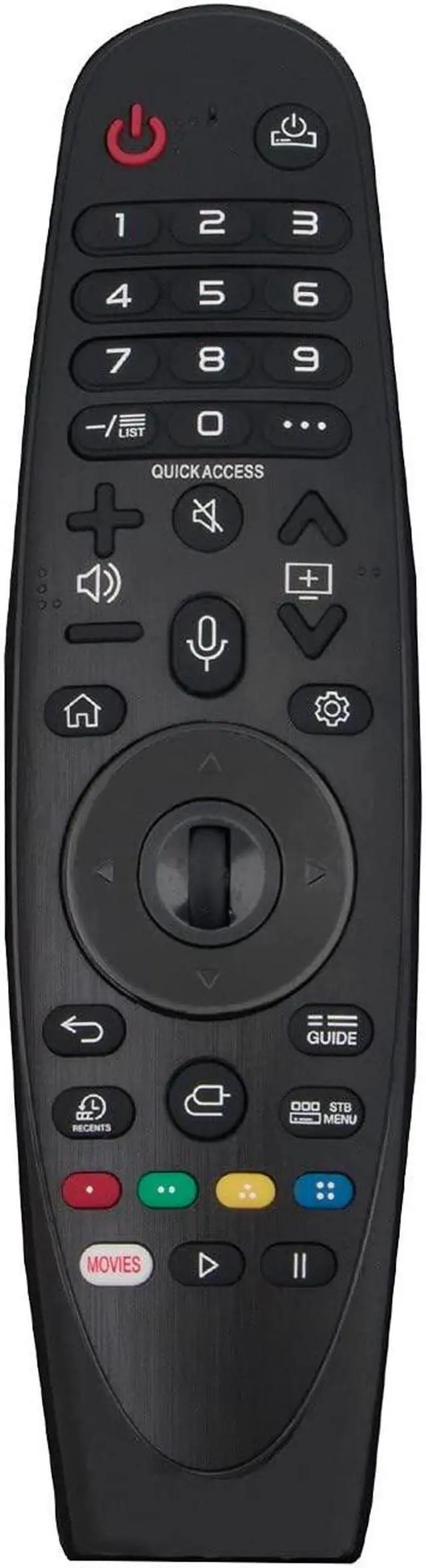Alt view image 2 of 3 - AN-MR19BA ANMR19BA Replace Magic Smart Voice Remote Control fit for LG TV with Cursor Button