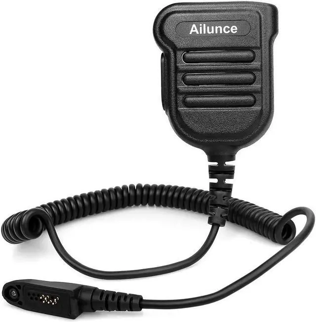 Main image of Ailunce Retevis RT29 HD1 Shoulder Speaker Microphone,Original Compatible with RT29 HD1 RT48 NR30 HD1 HA1G RB23 RT47 RT47V RB46 Motorola GP328 Plus GP344 Walkie Talkie, IP55 Waterproof mic (1 Pack)