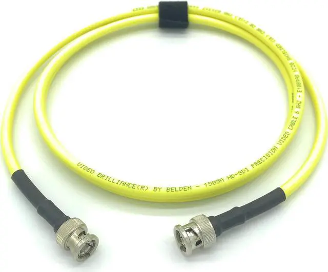 Main image of AV-Cables 10ft 3G/6G HD SDI BNC Cable Belden 1505A RG59 - Yellow (10ft)