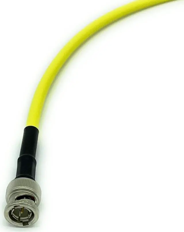 Alt view image 4 of 4 - AV-Cables 10ft 3G/6G HD SDI BNC Cable Belden 1505A RG59 - Yellow (10ft)