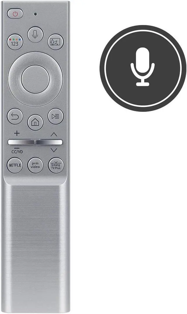 Alt view image 2 of 5 - Beyution BN59-01346A BN5901346A Voice Remote Control Fit for Samsung Smart OneRemote TV QN55LST7TAFXZA QN65LST7TAFXZA QN75LST7TAFXZA QN75LST9TAFXZA QN55LST7TAF QN65LST7TAF QN75LST7TAF QN55LST7TAFXZC