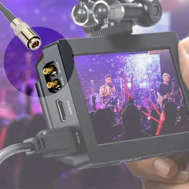 Alt view image 3 of 5 - BINGFU DIN 1.0/2.3 Male to BNC Male 75 Ohm Video SDI Cable 3 feet 1m 2-Pack for 3G HD SDI Video Recorder Camera Assist Monitor Audio Gateway Hub Broadcast Router Frame Synchronizer Sync Converter