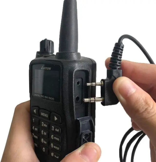 Alt view image 2 of 5 - 20 Pack Walkie Talkie Earpiece with Mic for BaoFeng Radio Retevis Headset for Baofeng UV-5R BF-888S Arcshell Retevis H-777 RT21 RT22 Kenwood 2 Way Radio by LUITON