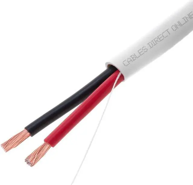 Alt view image 4 of 4 - 250FT Speaker Wire 18AWG 18/2 CL2 in Wall OFC Oxygen-Free Copper Bulk Audio Cable 2 Conductors (250ft, 18/2)
