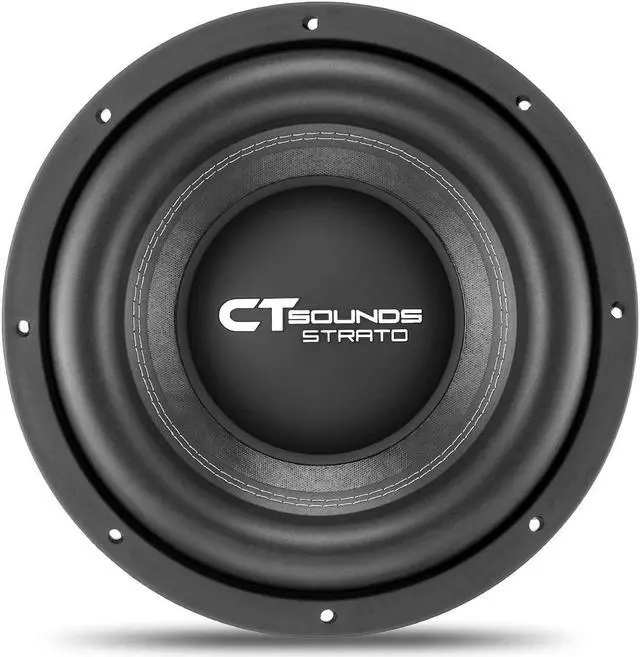 Alt view image 2 of 5 - CT Sounds STRATO-12-D4 2500 Watts Max 12 Inch Car Subwoofer Dual 4 Ohm