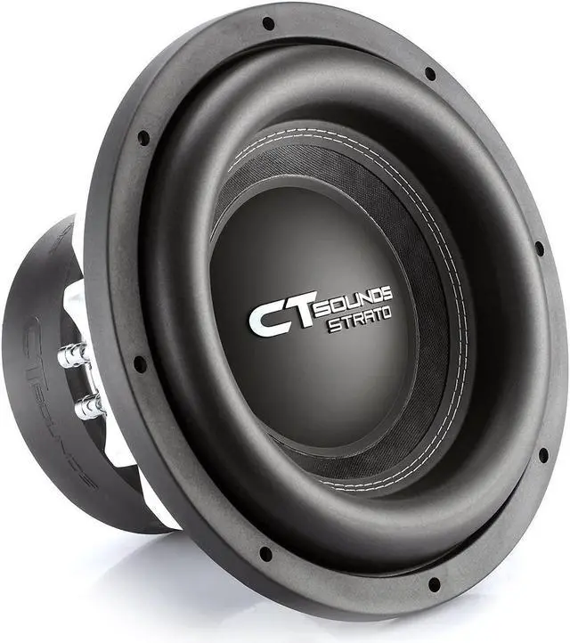 Main image of CT Sounds STRATO-12-D4 2500 Watts Max 12 Inch Car Subwoofer Dual 4 Ohm