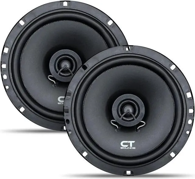 Alt view image 2 of 5 - CT Sounds BIO-6-5-COX 6.5 Inch Coaxial Car Speakers, 200 Watts Max, Pair