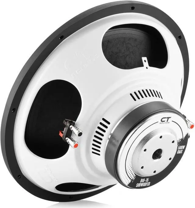 Alt view image 3 of 5 - CT Sounds Bio 15 1000-Watt Dual 2-Ohm Car Subwoofer