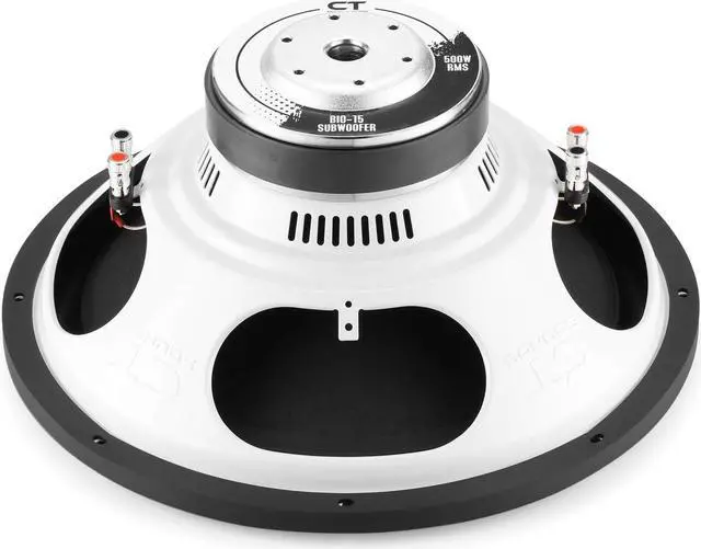 Alt view image 5 of 5 - CT Sounds Bio 15 1000-Watt Dual 2-Ohm Car Subwoofer