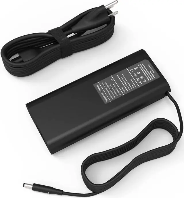 Main image of Replacement for Dell 130W AC Adapter Laptop Charger Compatible with Dell XPS 15 7590 9560 9570 9530 Precision M3800 5510 5520 5530 5540 M2800 Inspiron 7000 Series 0V363H DA130PM130 Power Supply Cord