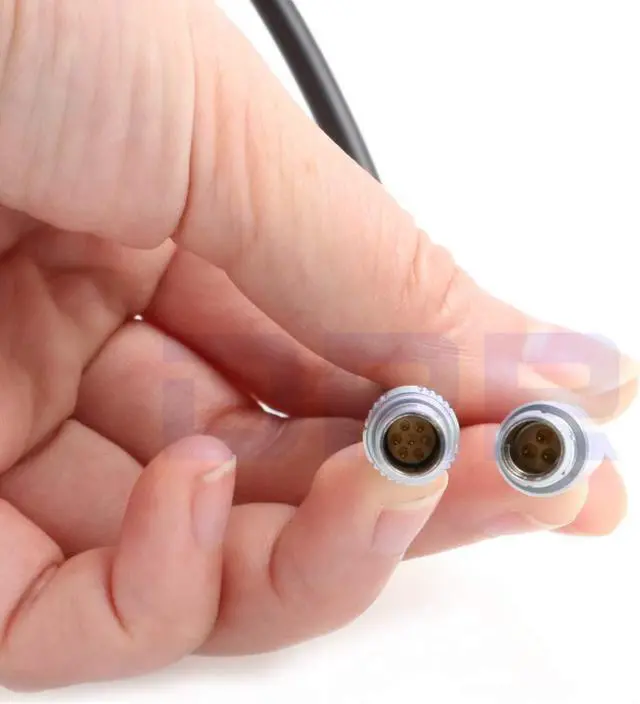 Alt view image 3 of 3 - DRRI Nucleus-M Fischer 3-Pin to 7-Pin Run/Stop Cable for ARRI Alexa