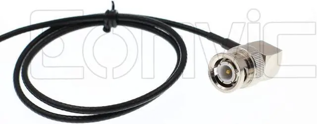 Alt view image 3 of 5 - Eonvic Red Epic Sync Time Code Cable Right Angle 00b 4 Pin to BNC
