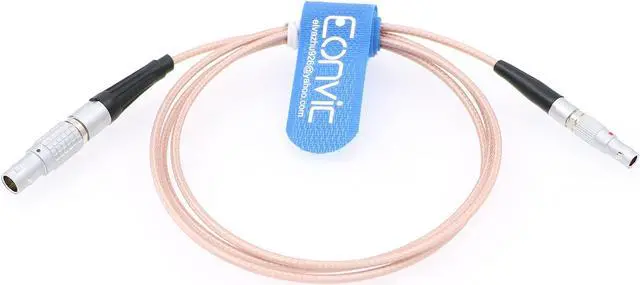 Alt view image 3 of 3 - Eonvic 5pin Male to 4pin Time Code Cable RED Epic Camera Ambient Lockit Box