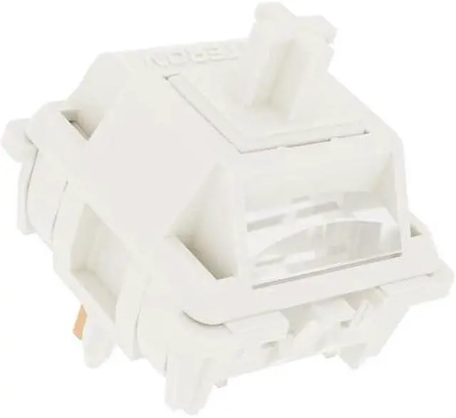 Alt view image 2 of 5 - Glacier Gateron Smoothie Linear Pre-lubed 5-pin Switches Set for Mechanical Keyboard with Free Key Caps/Switches Puller Included (White, 70 PCs)