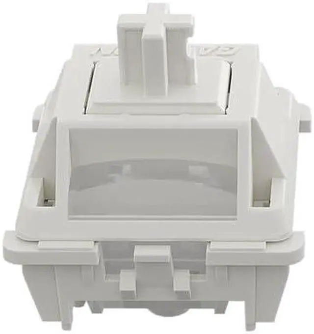 Alt view image 4 of 5 - Glacier Gateron Smoothie Linear Pre-lubed 5-pin Switches Set for Mechanical Keyboard with Free Key Caps/Switches Puller Included (White, 70 PCs)