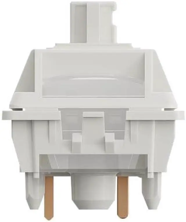 Alt view image 5 of 5 - Glacier Gateron Smoothie Linear Pre-lubed 5-pin Switches Set for Mechanical Keyboard with Free Key Caps/Switches Puller Included (White, 70 PCs)