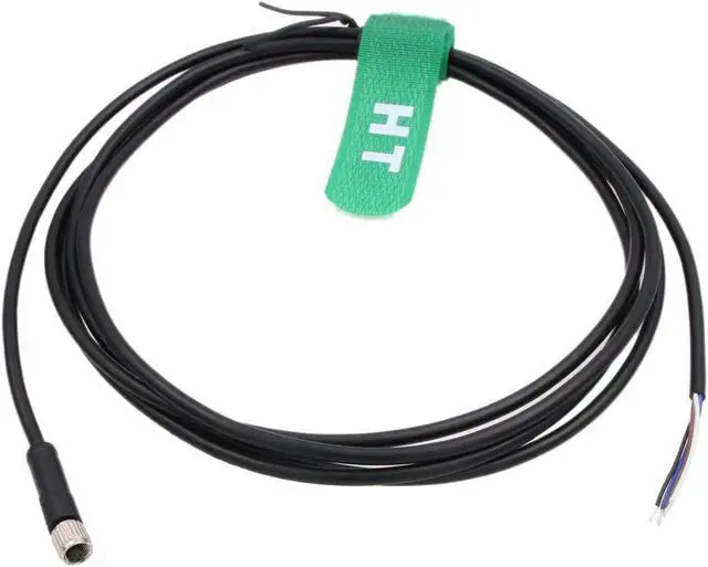 Main image of HangTon Power GPIO Trigger M5 4-pin Open Cable for Basler ace Camera Link CMOS acA2040-180kc acA2000-340km acA1300-200ucm 5m