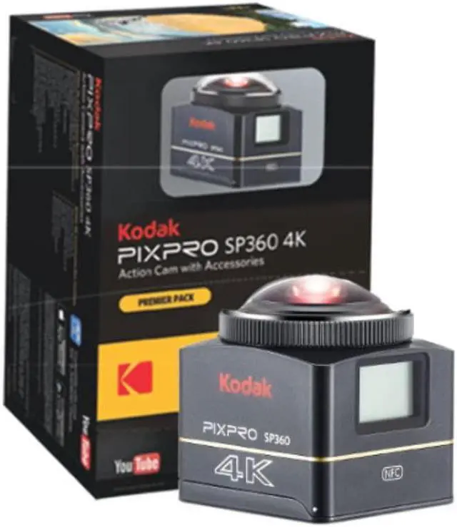 Main image of Kodak PIXPRO SP360 4K Premier Pack VR Camera