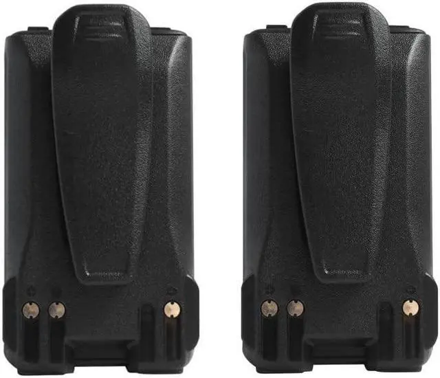 Main image of Fascinatacc 2 Pack BP-265 BP-265li Li-ion Battery 2600mAh Replacement for IC-V80 IC-V80E IC-U80E IC-F3001 IC-F3002 IC-F4001 IC-F3003 IC-F4003 IC-T70A IC-T70E IC-S70 Radio with Belt Clip BP-264