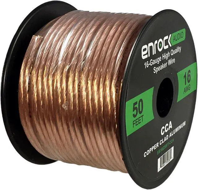 Alt view image 5 of 5 - For 98-13 Harley Speaker Bundle: 2 x Kicker 6-3/4" Inch 600 Watt CS-Series Black Car Audio Coaxial Speakers, Speaker Mounting Rings For Motorcycles, Enrock 50 Ft 16G Speaker Wire