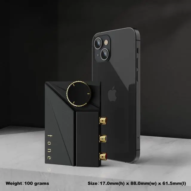 Alt view image 3 of 4 - Khadas DAC Amp Tone2 Pro | Desktop Digital Analog Converter -Headphone Amplifier with USB-C/USB-C(I2S) Inputs/Outputs: 3.5mm Unbalanced / 4.4mm Balanced/RCA - MQA DECODER (Black)