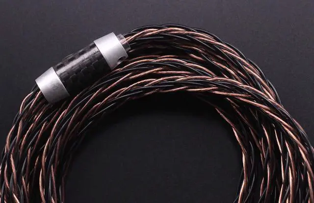 Alt view image 5 of 5 - KK Cable C-DF HiFi Replacement for LCD-2 LCD-3 LCD-4 LCD-X LCD-XC etc. Headphones, 4-pin XLR Balanced Male, Replacement Audio Upgrade Cable. C-DF (2M(6.5ft))