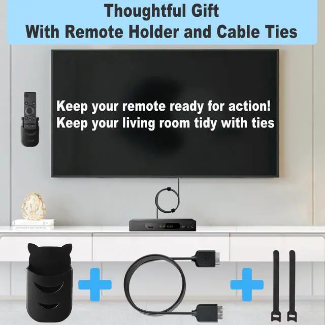 Alt view image 3 of 5 - BN39-02210A BN96-44186A BN91-17814A BN91-17814W for Samsung One Connect Cable with Holder, One Connect Cable for Samsung TV UN55KS8000F UN55KS800DF UN55KS8500F UN55KS9000F UN55KS9500F UN60KS8000F