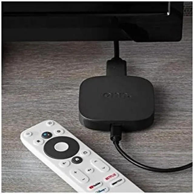 Alt view image 4 of 5 - onn Android TV 4K UHD Streaming Device with Voice Remote Control & HDMI Cable
