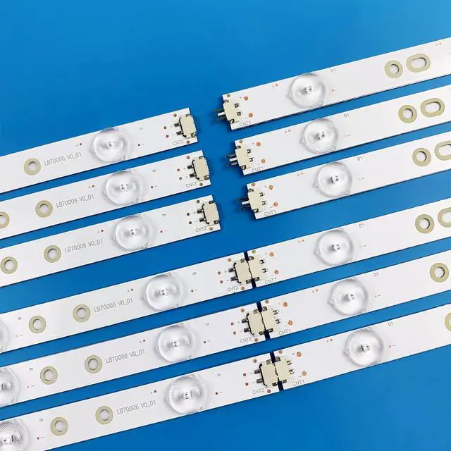 Alt view image 4 of 5 - PANMILED 12 Pieces LED Backlight Strips for Vizio 70'' TV LB70006 V0_01 E70-E3 S700DUA-3
