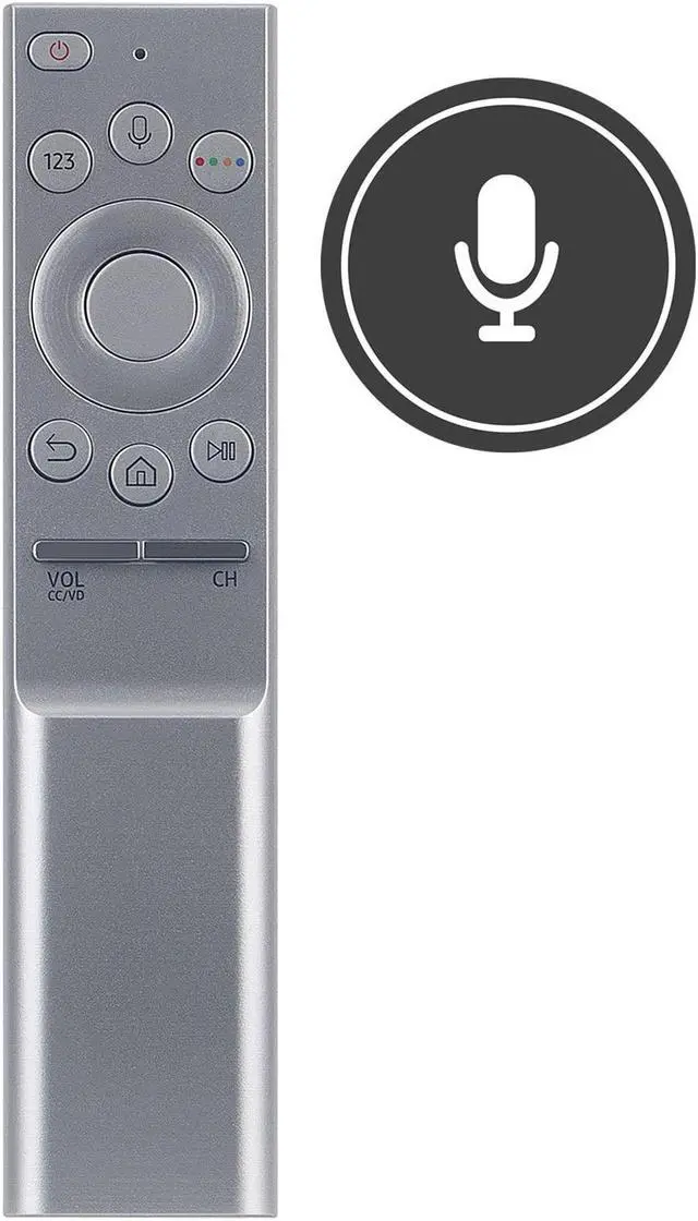 Alt view image 2 of 5 - BN59-01291A PERFASCIN Replace Voice Remote Control Fit for Samsung TV QN65Q7FVMFXZA QN65Q7FAMF RMCRMM1AP1 QN55Q8CAMFXZA QN55Q7FAMFXZA QN65Q7FAMFXZA QN75Q7FAMFXZA